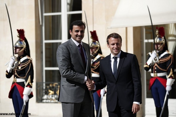 امضاء قراردادهای جدید بین قطر و فرانسه