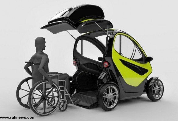 ماشینی برای معلولان