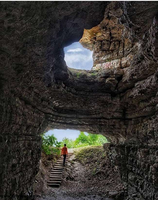 غار هوتو؛ روستای تروجن، بهشهر